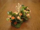 Handmade Flower Filled Garden Bed 1 12 Scale Dollhouse Miniature Landscaping  14