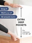 Extra Deep King Fitted Sheet - Hotel Luxury Single Fitted Sheet Only - Easily