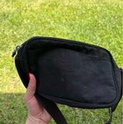 Kipling Black Solid Crossbody Bag Zip Closure Silver Hardware Lined Pockets
