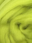 Celadon Green Merino Wool Top Roving -spin Yarn Needle   Wet Felt Crafts Weaving