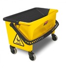 Rubbermaid Commercial Products Hygen Microfiber Press Wring Bucket  fgq90088yel 