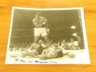 Muhammad Ali Signed 8x10 Boxing Photo With Full Jsa Letter