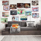 Vintage Retro Metal Tin Sign Garage Poster Cafe Bar Pub Customization Wall Decor