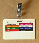Walmart Official Employee Name Badge Joseph Clip On