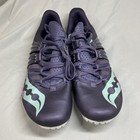Saucony Showdown 5 Running Shoes Womens 9 Sprint Haze Purple Aqua Track Spike