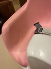 Bumbo Baby Toddler Adjustable 3-in-1 Booster Seat high Chair   Tray  Cradle Pink