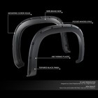  4pcs for 07-14 Gmc Sierra 1500 2500hd 3500hd Pocket Riveted Wheel Fender Flares