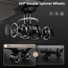 Luggage Sets 3 Piece Softside Expandable Lightweight Durable Suitcase Sets Do   