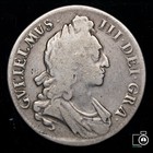 Great Britain  1 Crown 1696  William Iii  Silver Coin