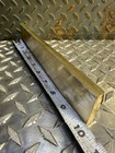 Brass Flat Bar 2pcs 2 x3 8 Thick C360  10  Long Solid Plate Mill Stock Bar  4 5
