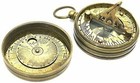 Set Of 20 Nautical Donald London Pocket Compass Camping Brass Sundial Compass