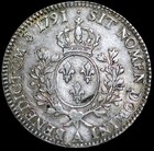 France Ecu  1791 A  i  Km 564 1  2465 