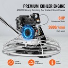 Uimoso 38    6hp Walk-behind Cement Power Trowel Gas-powered With Float Pan Blade