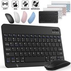 Wireless Bluetooth Keyboard mouse Combo Set For Imac Ipad Android Phone Tablet
