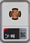 1998  1c Rd  Lincoln Memorial One Cent  Ngc Ms69rd  6697145-008