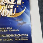 Crazy For You Theatre Poster - Dewynters - Signed By Charlie Stemp
