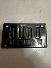 1964 New York Ny World   s Fair   Doug   Bicycle Name Mini License Plate