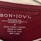 Bon Jovi 2018 Bandmerch You Give Love A Bad Name V-neck 3 4 Sleeve S Women