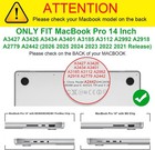 Case For Macbook Pro 14 Inch 2026 2025 2024 2023 2022 2021 Release A3426 Cover 
