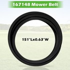 167148 Deck Belt For King Kutter Rfm-72 Rfm72 Fm72 6  Finish Mowers 72  Deck