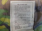 Us Woodland Camo Poncho Liner - Woobie - New Condition