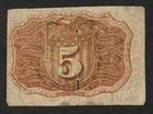 Second Issue Us Fractional Currency 5 Cents - 2nd Issue 5c