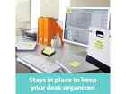 Post-it Clear Top Pop-up Note Dispenser For 3 X 3 Self-stick Notes Black clear