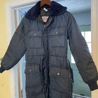 Vtg Walls Blizzard Pruf Insulated Snow Suit Women s Blue Medium Size 12-14 Usa