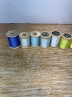 15 Vintage Wood Spools Thread Corticelli Coats   Clarks J   P Coats