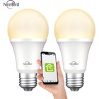 Smart Dimmable Led Light Bulbs Alexa google Assistant  E26 A19 Wifi Light Bulbs