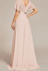 Champagne Colored Chiffon Gown Mother Of The Bride