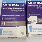 Two Mederma Pm Intensive Overnight Scar Cream  Works With Skin s Nighttime