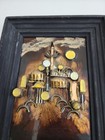 Vintage Handmade Jerusalem Copper Enamel Wall Art Mid Century Signed Judaica