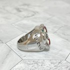 Vivienne Westwood Ring Tudor Rose Size 6 5 Sliver Accessory With Drawstring