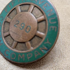 Vintage Fifth Ave Coach Co  Nyc Bus Driver Hat Badge 1930 s