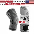 Knee Sleeves Compression Brace Support Sport Joint Injury Pain Arthritis Relief