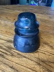 Vintage Hemingray No  42  Green Glass Insulator Made In Usa