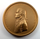 Us Mint Thomas Jefferson Indian Peace   Presidential Bronze 3  Medal