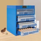 256 Eggs Incubator Electric Digital Poultry Hatcher Machine Tabletop Incubator