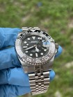 Seiko Sub Mod Classic Black Grey Gmt 40mm Homage