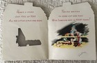 Vintage Birthday Toy Store Shop Children Street View Greeting Card 1940s 1950s