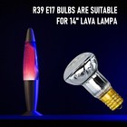 Iof 4-pack Lava Lamp Bulb 40w  120v R39 E17 40w 4-pcs Bulb Replacement For Lava