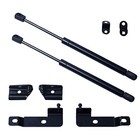 Pair Of Front Bonnet Hood Shock Rod Kit Gas Charged Shock Dampers Spring