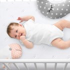Crib Mattress Protector Sheets Fittedwaterproof Infant Comfort Sleep Cushion Pad