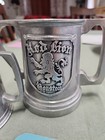 Rwp Vintage Stein Lot Of 3 Pewter Mugs Tankard Made In Usa