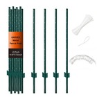 6 Ft Fence Post 20 Pack U-channel Heavy Duty Metal Fence Posts For Yard Farm
