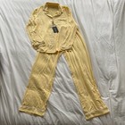 Nwt Katie J Nyc Junior Maia Solid Lounge Set In Butter Yellow Size Xs