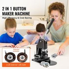 Button Maker Machine  Multiple Sizes 1 25 2 25 Inch Badge Punch Press Kit