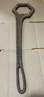 Vintage Wheel Hub Cap Nut Wrench Axle Cast Iron 3 5  X 20  Long Unbranded