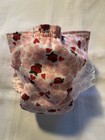 Female Dog Puppy Pet Diaper Washable Pant Sanitary Underwear Red Roses  Xxs